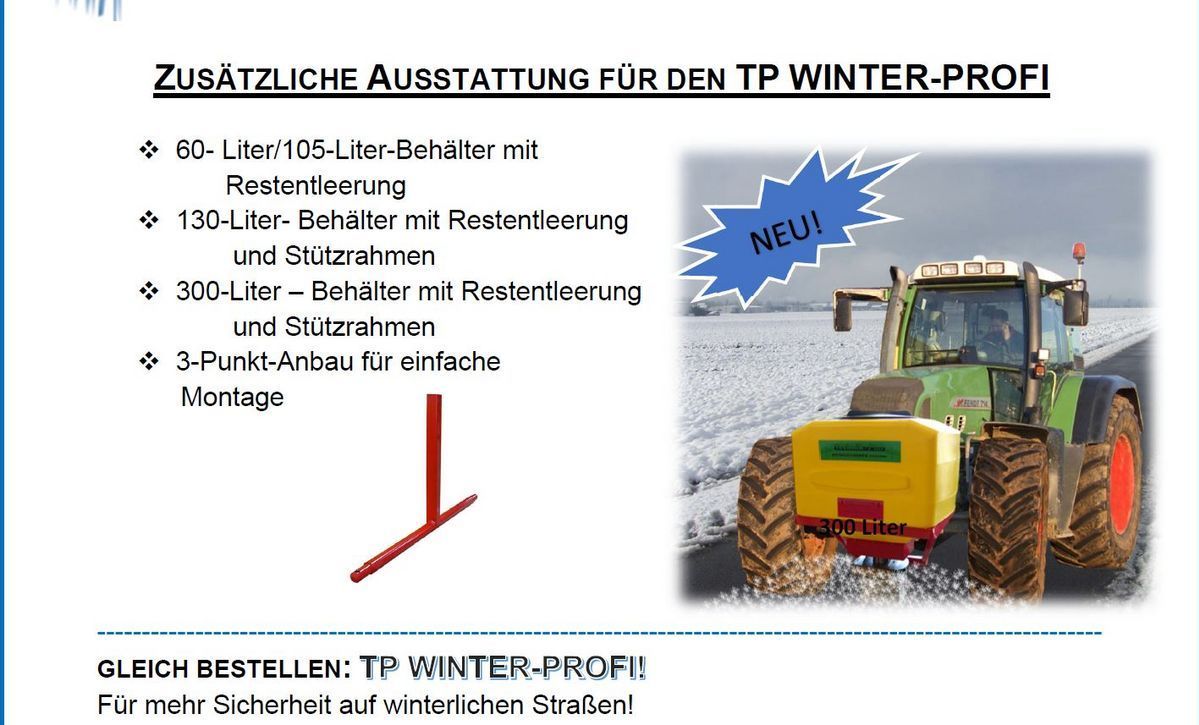 Yeni Kum serme makinesi - Atık toplama taşıt/ Özel amaçlı taşıt AKTION-Salz und Splitstreuer Winterprofi 12 Volt: fotoğraf 12