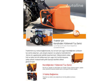 Yeni Kum serme makinesi GALEN SALT SPREADER ATTACHMENT: fotoğraf 1