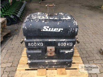 Denge ağırlık - Traktör Suer Stahlbetongewicht 800 kg: fotoğraf 1