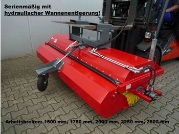 EURO-Jabelmann Staplerkehrmaschinen 1,50 m, einschl. hydr. Entleerung, aus laufe  - Yol süpürme fırça