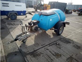  Bowser Supply Single Axle Plastic Water Bowser, Yanmar Pressure Washer - Basınçlı yıkama makinesi