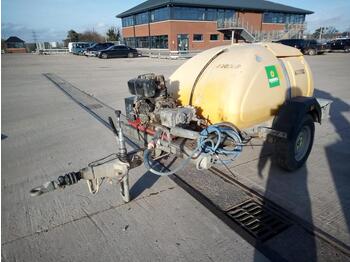  Western Single Axle Plastic Water Bowser, Yanmar Pressure Washer (Spares) - Basınçlı yıkama makinesi