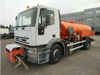 Atık toplama taşıt/ Özel amaçlı taşıt, Tanker kamyon Iveco EUROTECH 190E24, Wasser tank, Sprinklerfahrzeug: fotoğraf 1