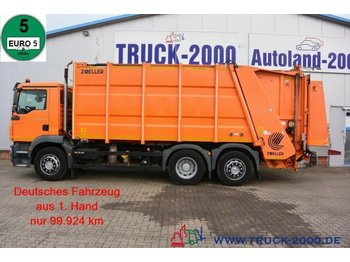 Çöp kamyonu nakliyatı için çöp MAN TGM 26.290 Zöller Medium XL-S 22 + Zöller Delta: fotoğraf 1