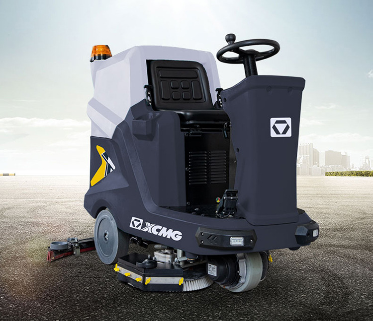 Yeni Zemin yıkama makinası XCMG Official XGHD120B Road Sweeper Ride On Floor Scrubber Machine: fotoğraf 5