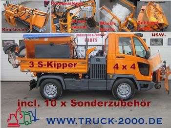 MULTICAR M30 4x4 3 S-Kipper Winter Garten Strassendienst - Yol süpürme aracı