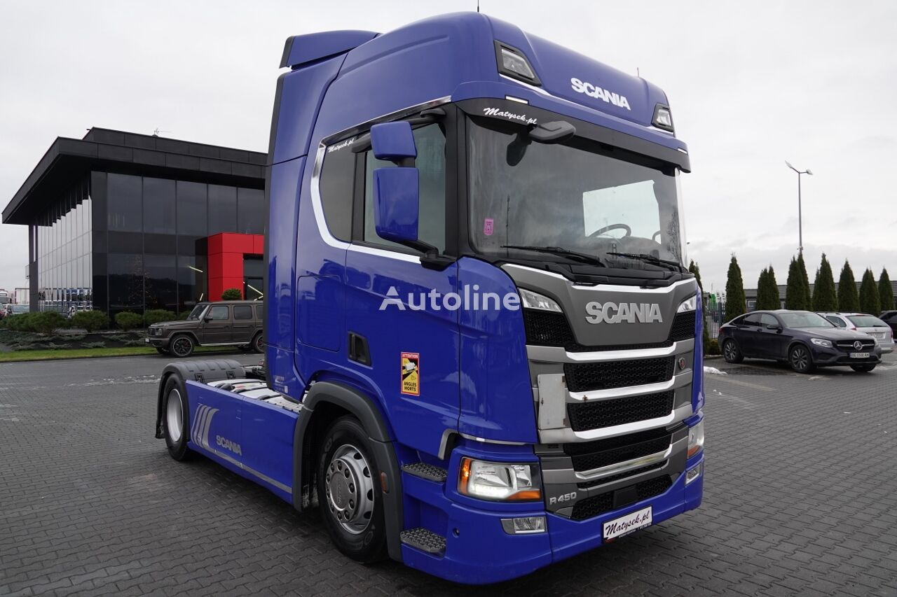 Çekici Scania R 450 / RETARDER / LEDY / NAVI / OPONY 100% / EURO 6 / 2019 R: fotoğraf 8