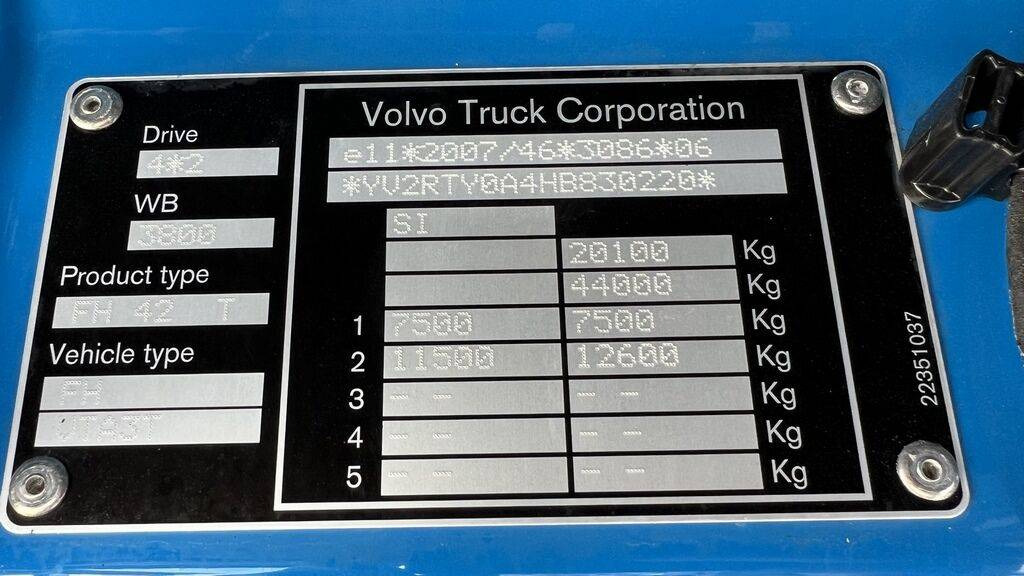 Çekici Volvo FH 460 4x2 tractor unit - VEB + - euro 6: fotoğraf 13