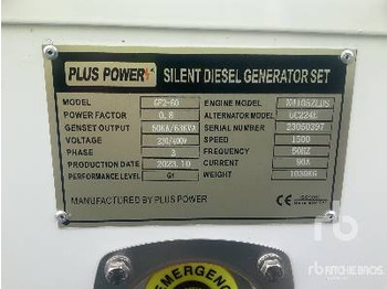 Elektrikli jeneratör PLUS POWER