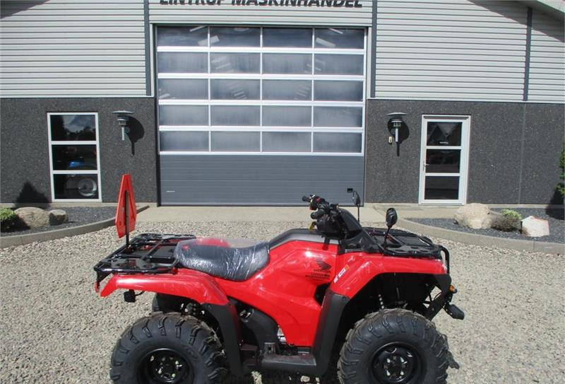ATV Honda TRX 420FE Traktor STORT LAGER AF HONDA ATV. Vi hj: fotoğraf 13