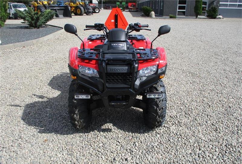 ATV Honda TRX 420FE Traktor STORT LAGER AF HONDA ATV. Vi hj: fotoğraf 4