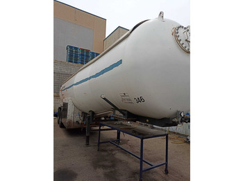 Tanker dorse nakliyatı için gazın ACERBI Eurotechnika 41490 Spring-Spring. gas tank trailer: fotoğraf 2