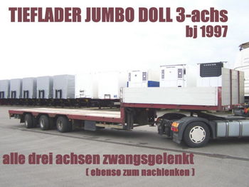 Doll TIEFLADER JUMBO 3achs ZWANGSGELENKT schwanenhals - Açık/ Sal dorse