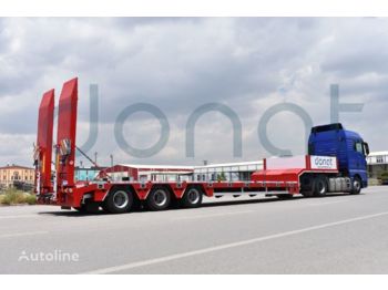 DONAT 3 axle Lowbed Semitrailer - Aspock - Alçak çerçeveli platform dorse