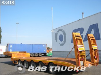 De Angelis Rampen 72.000kg-GVW 3-Lenkachsen 5S7201 - Alçak çerçeveli platform dorse