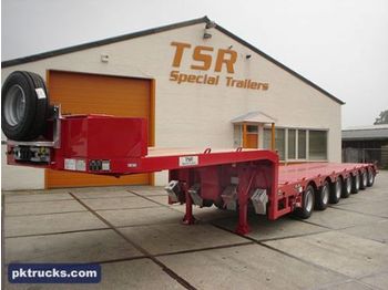 TSR 7-axle extendable - Alçak çerçeveli platform dorse