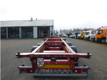 Konteynır taşıyıcı/ Yedek karoser dorse Asca 3-axle container trailer: fotoğraf 5