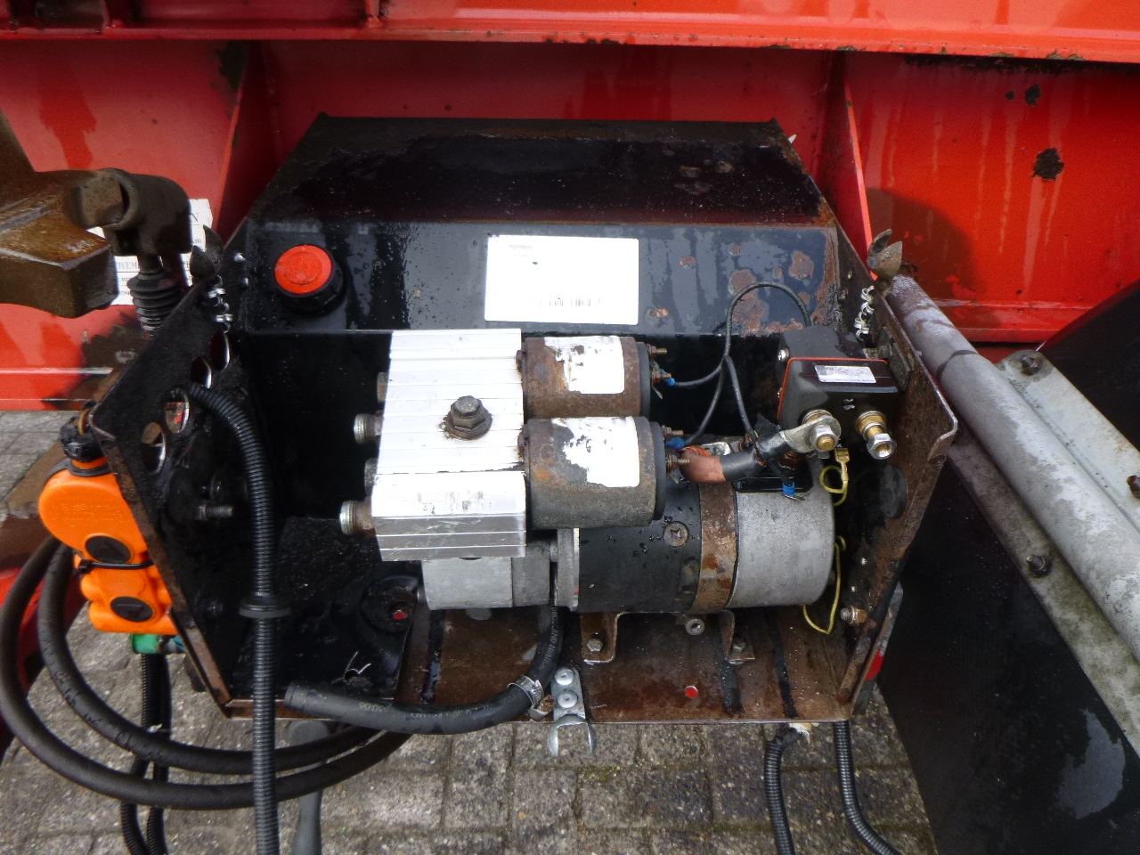 Konteynır taşıyıcı/ Yedek karoser dorse Asca 3-axle container trailer: fotoğraf 9