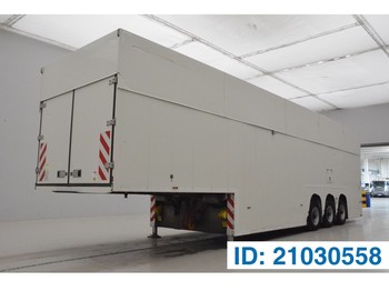 Alçak çerçeveli platform dorse Berdex Inloader - Forklift trailer - Stapler Sattelauflieger: fotoğraf 1