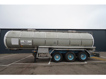 Tanker dorse nakliyatı için gıda maddeleri Burg 3 AXLE FOOD TRAILER 26.165 LTR: fotoğraf 1