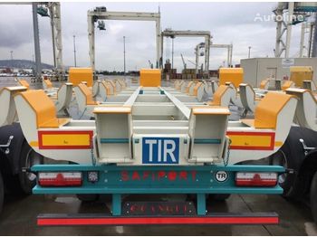Yeni Konteynır taşıyıcı/ Yedek karoser dorse nakliyatı için konteyner CANGÜLLER TREYLER İn Port Container Carrier: fotoğraf 1