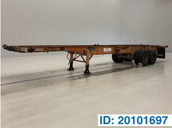 Konteynır taşıyıcı/ Yedek karoser dorse Fruehauf Skelet 20-40 ft: fotoğraf 1