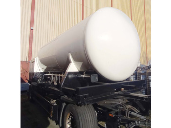 GOFA Tank trailer for oxygen, nitrogen, argon, gas, cryogenic - Tanker dorse: fotoğraf 3
