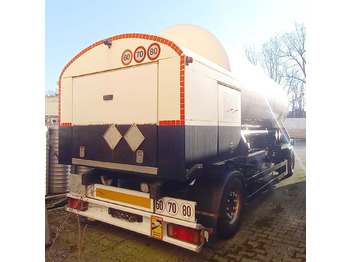 GOFA Tank trailer for oxygen, nitrogen, argon, gas, cryogenic - Tanker dorse: fotoğraf 5