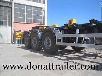 DONAT Container Chassis Semitrailer - Extendable - Konteynır taşıyıcı/ Yedek karoser dorse