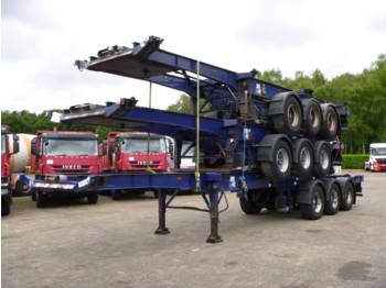 Dennison Stack of 3 units - 3-axle sliding container trailer - Konteynır taşıyıcı/ Yedek karoser dorse