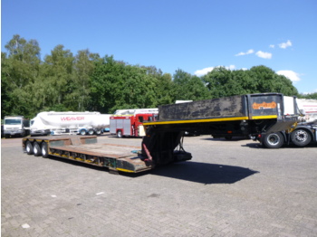 Alçak çerçeveli platform dorse Nooteboom 3-axle lowbed trailer 33 t / extendable 8.5 m: fotoğraf 2
