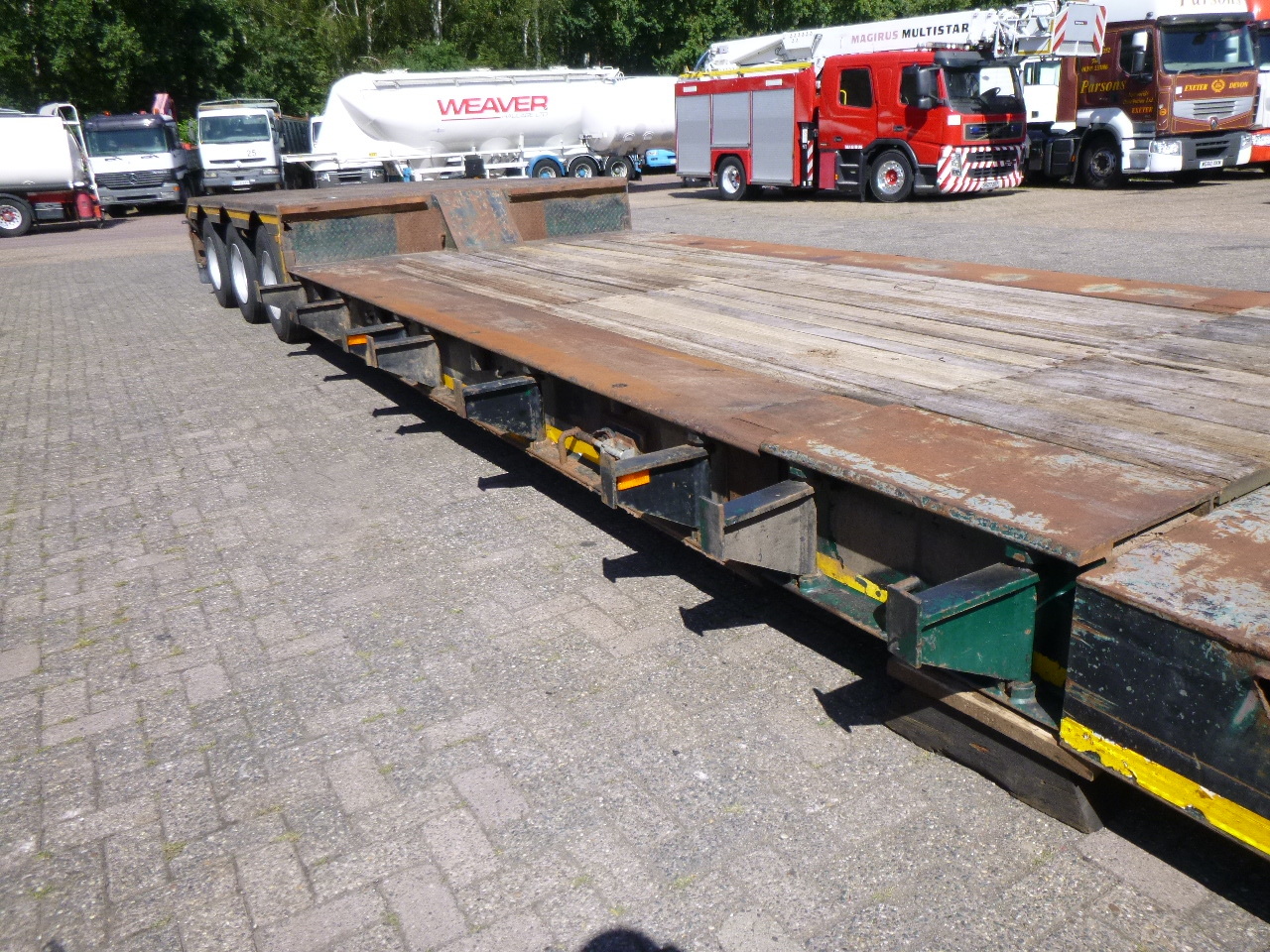 Alçak çerçeveli platform dorse Nooteboom 3-axle lowbed trailer 33 t / extendable 8.5 m: fotoğraf 8