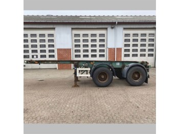 Konteynır taşıyıcı/ Yedek karoser dorse Pacton Container chassis: fotoğraf 1