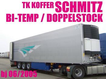 Schmitz SKO 24/ MULTITEMP BI TEMP 1800 MT / DOPPELSTOCK - Refrijeratör dorse