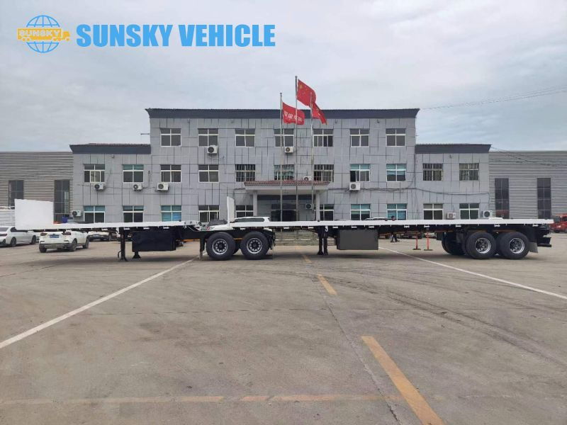Yeni Açık/ Sal dorse nakliyatı için konteyner SUNSKY superlink trailer for sale: fotoğraf 2