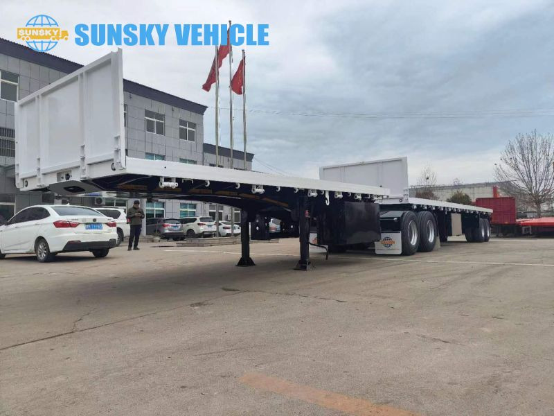 Yeni Açık/ Sal dorse nakliyatı için konteyner SUNSKY superlink trailer for sale: fotoğraf 3