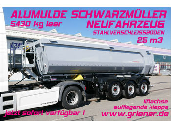 Yeni Damperli dorse Schwarzmüller K serie /ALUMULDE 5430 KG 25m³/ ALU/STAHLEINLAGE: fotoğraf 1