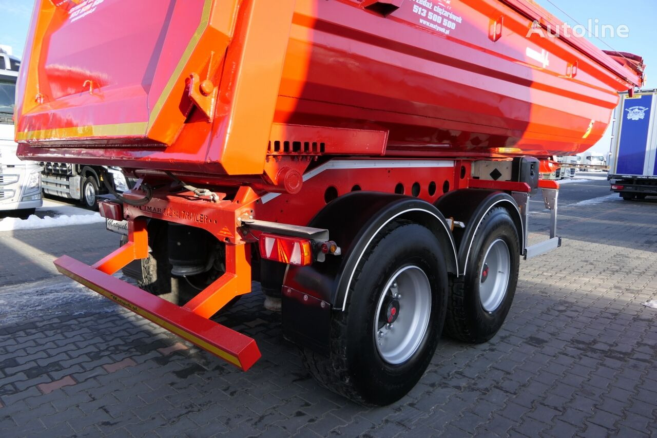 Damperli dorse Stas CIMAR / TIPPER 19 M3 / WHOLE STEEL / 2 AXES / LIFTED AXLE / HYDR: fotoğraf 11