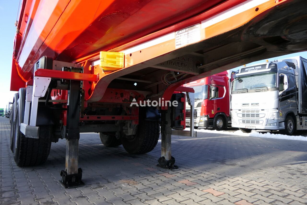 Damperli dorse Stas CIMAR / TIPPER 19 M3 / WHOLE STEEL / 2 AXES / LIFTED AXLE / HYDR: fotoğraf 17