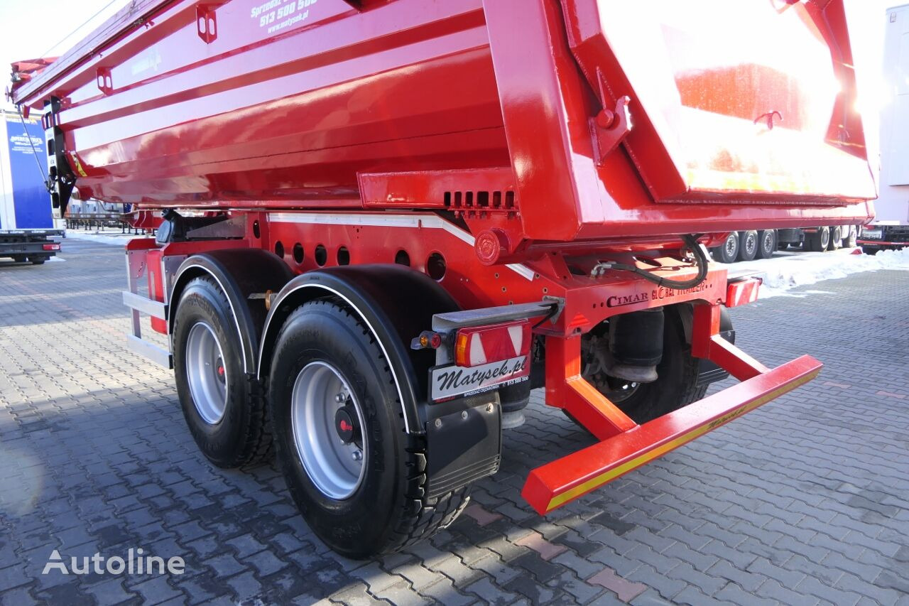 Damperli dorse Stas CIMAR / TIPPER 19 M3 / WHOLE STEEL / 2 AXES / LIFTED AXLE / HYDR: fotoğraf 10