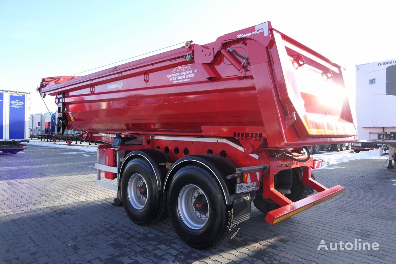 Damperli dorse Stas CIMAR / TIPPER 19 M3 / WHOLE STEEL / 2 AXES / LIFTED AXLE / HYDR: fotoğraf 3