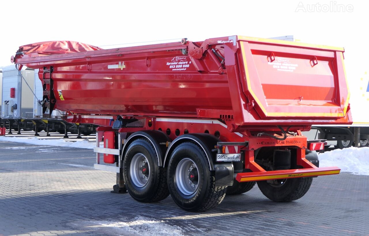 Damperli dorse Stas CIMAR / TIPPER 19 M3 / WHOLE STEEL / 2 AXES / LIFTED AXLE / HYDR: fotoğraf 4