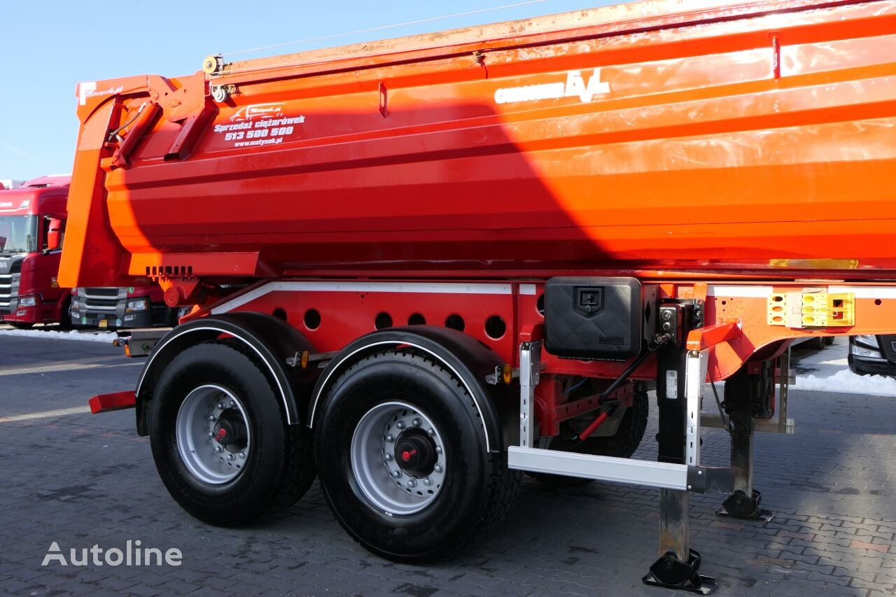 Damperli dorse Stas CIMAR / TIPPER 19 M3 / WHOLE STEEL / 2 AXES / LIFTED AXLE / HYDR: fotoğraf 16