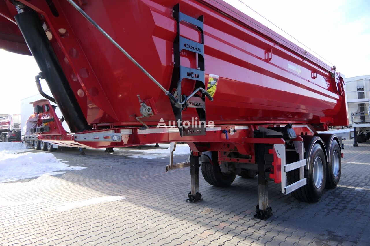 Damperli dorse Stas CIMAR / TIPPER 19 M3 / WHOLE STEEL / 2 AXES / LIFTED AXLE / HYDR: fotoğraf 19