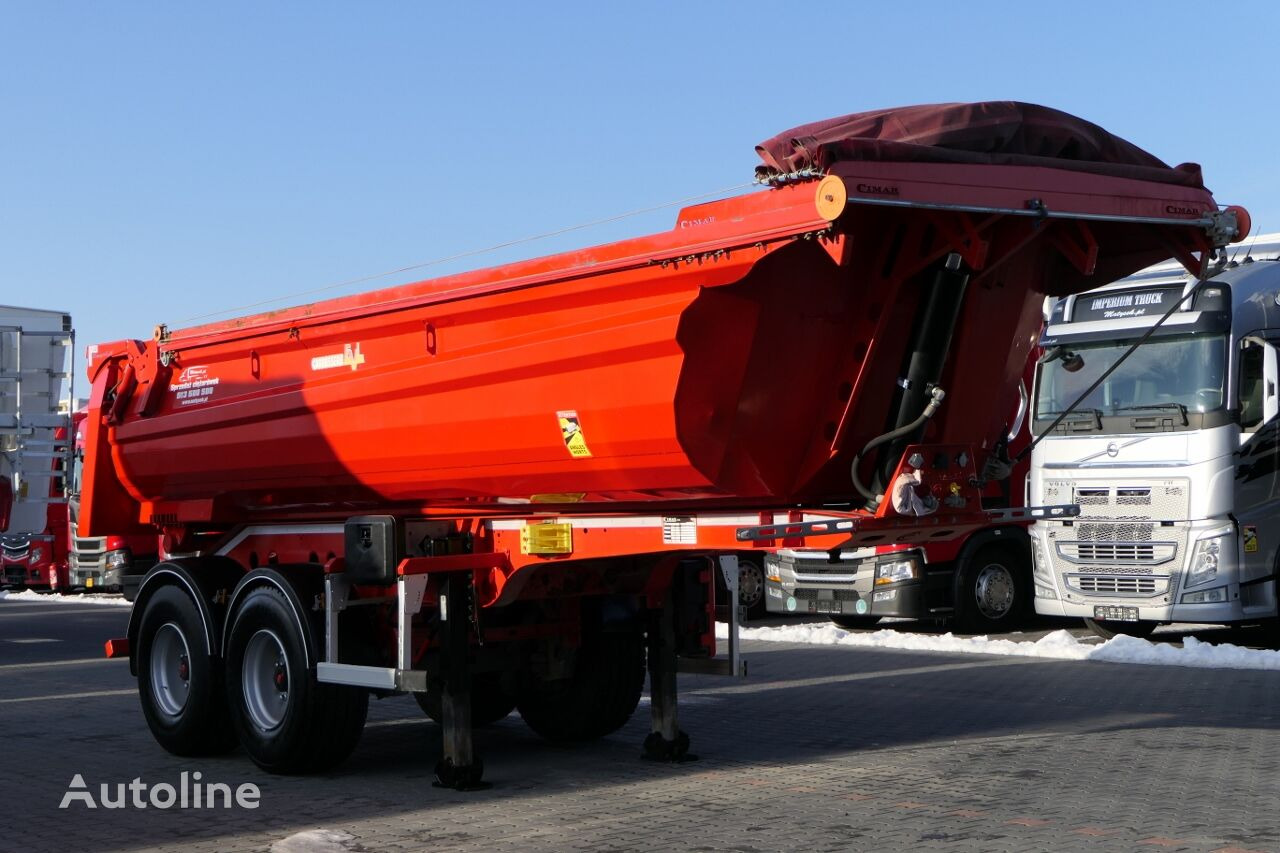 Damperli dorse Stas CIMAR / TIPPER 19 M3 / WHOLE STEEL / 2 AXES / LIFTED AXLE / HYDR: fotoğraf 9