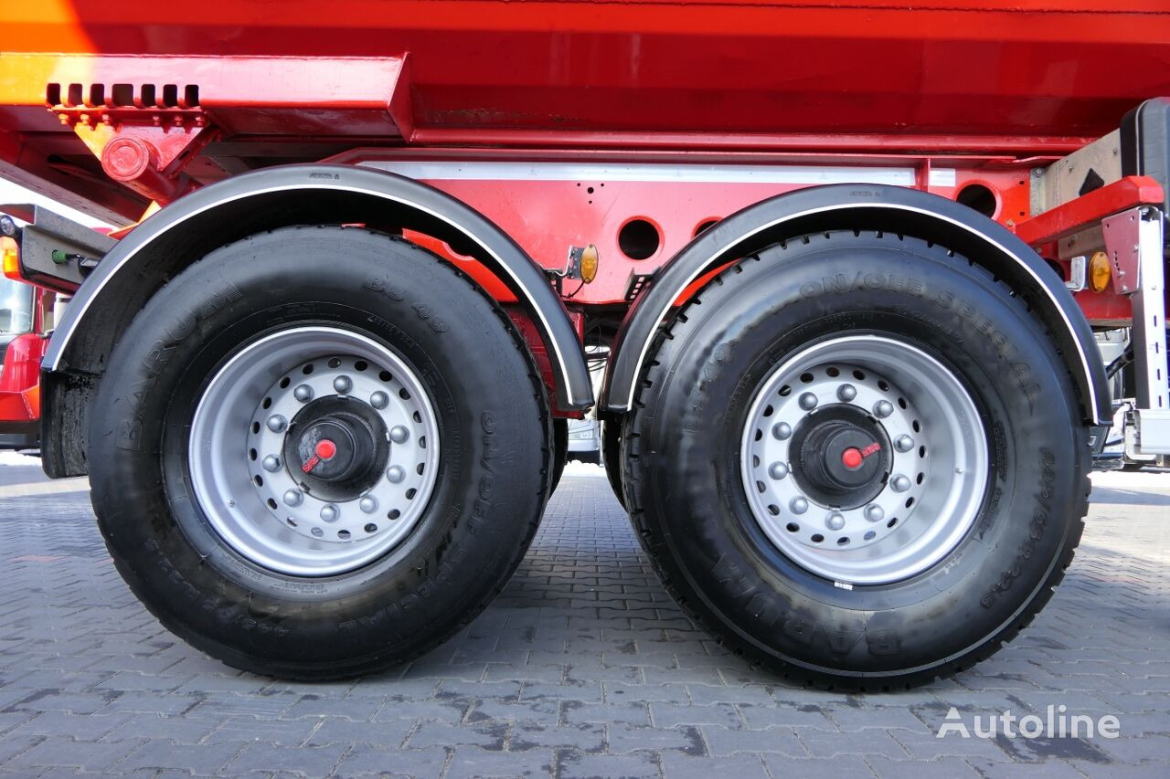 Damperli dorse Stas CIMAR / TIPPER 19 M3 / WHOLE STEEL / 2 AXES / LIFTED AXLE / HYDR: fotoğraf 13