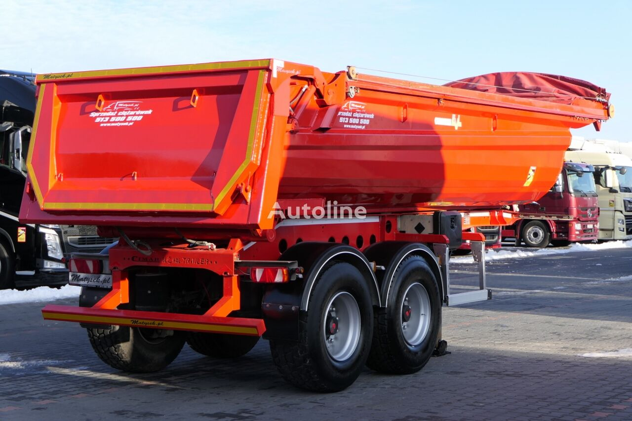 Damperli dorse Stas CIMAR / TIPPER 19 M3 / WHOLE STEEL / 2 AXES / LIFTED AXLE / HYDR: fotoğraf 7