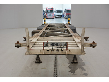 Konteynır taşıyıcı/ Yedek karoser dorse TURBO'S HOET Skelet 30-40-45 ft: fotoğraf 2