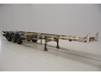 Konteynır taşıyıcı/ Yedek karoser dorse TURBO'S HOET Skelet 30-40-45 ft: fotoğraf 3