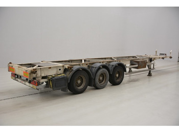 Konteynır taşıyıcı/ Yedek karoser dorse TURBO'S HOET Skelet 30-40-45 ft: fotoğraf 4